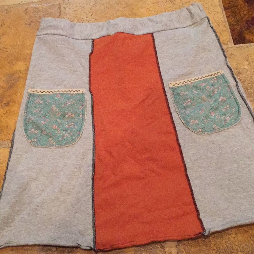 Blue Bee clothing co. Insideout seam Skirt/pocket